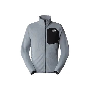 THE NORTH FACE EXPERIT GRID FLEECE JACKET Jackets & Coats Men's Gray