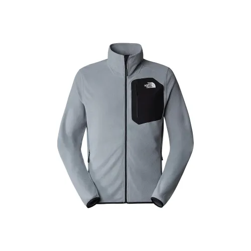 THE NORTH FACE EXPERIT GRID FLEECE JACKET Jackets & Coats Men's Gray