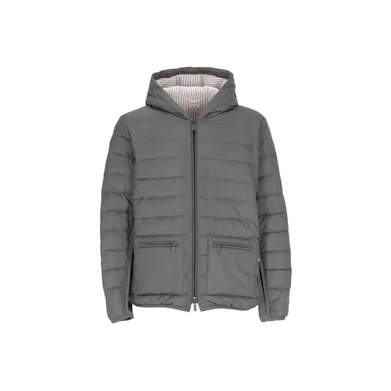 THOM BROWNE Zip front Padded Jacket-0