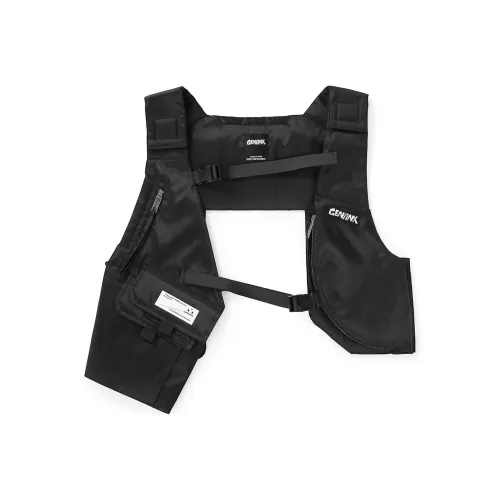 GENANX Vests Men Black