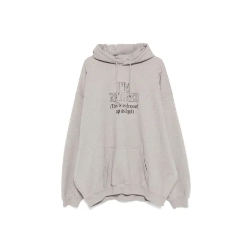 Vetements I'M Retired Oversized Hoodie