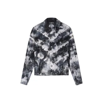 AMIRI Cracked Tie Dye Trucker