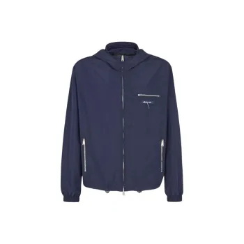 FENDI Jackets & Coats Men's Blue