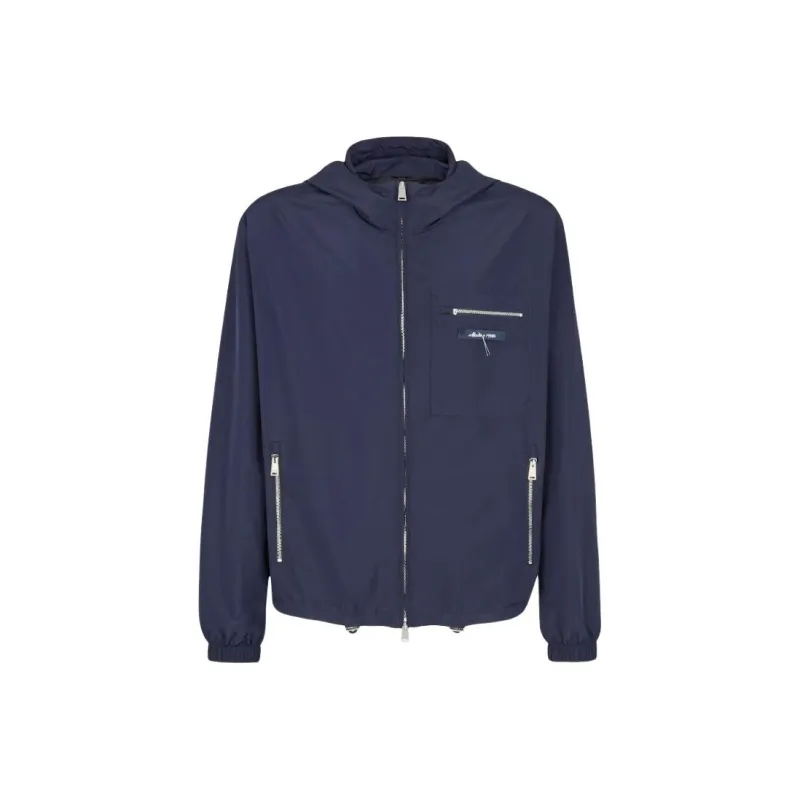 FENDI Jackets & Coats Men's Blue-0