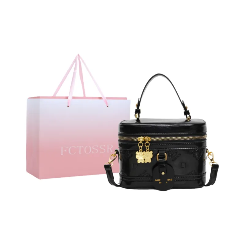 FCTOSSR PU One Shoulder Handbag Women's White/Black/Blue/Pink-12