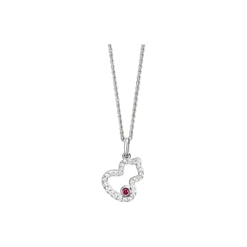 Qeelin Wulu Necklace Collection Necklaces Women's White Gold