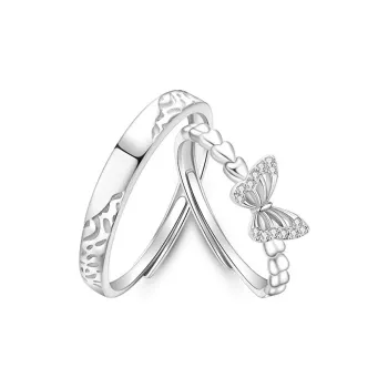 CARLHEIM S999 Fine Silver Rings Unisex