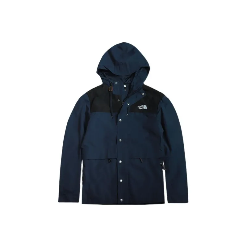 THE NORTH FACE City Outdoor Collection Windbreaker Jackets Men Blue-0
