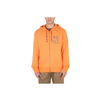 ETRO Zip-Up Drawstring Hoodie