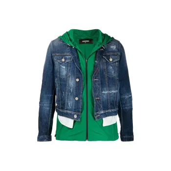 DSQUARED 2 Denim Jackets Men Blue