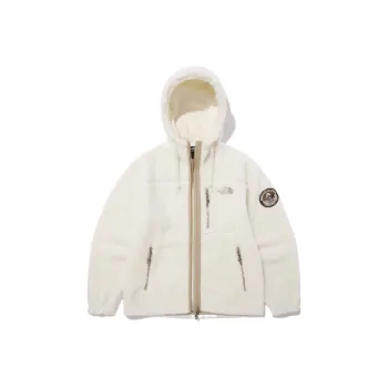 THE NORTH FACE Play Fleece Hoodie Fleece Jacket Ivory Korea Version