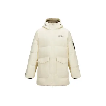 Skechers x SMILEYWORLD Down Jacket Men's Pearl Ecru