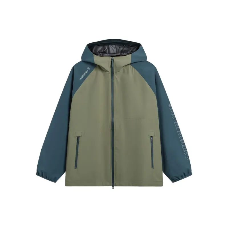 LiNing CF Tracing Wulong Armor Collection Jacket Men's Sea Stone Blue-0