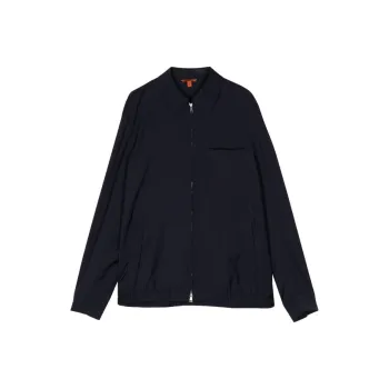 Barena Zip up Wool Shirt Jacket