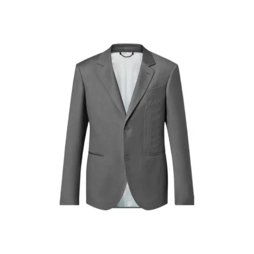 LOUIS VUITTON New Quarterly Products Of LV Business Suits Men Gray