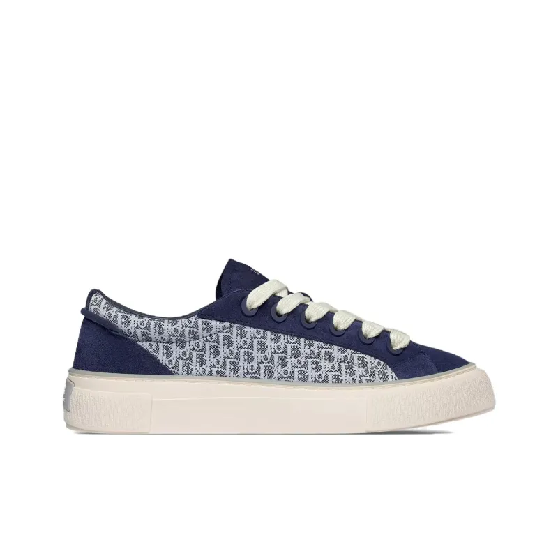 DIOR B33 Sneaker Navy Blue Oblique Jacquard-1