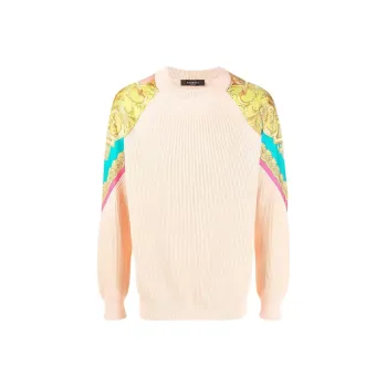 VERSACE Sweaters Men Pink