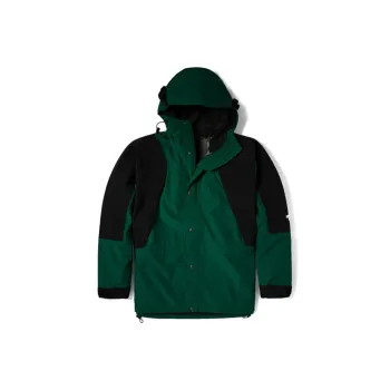THE NORTH FACE Mountain Waterproof And Breathable Windbreaker Jacket Unisex Green