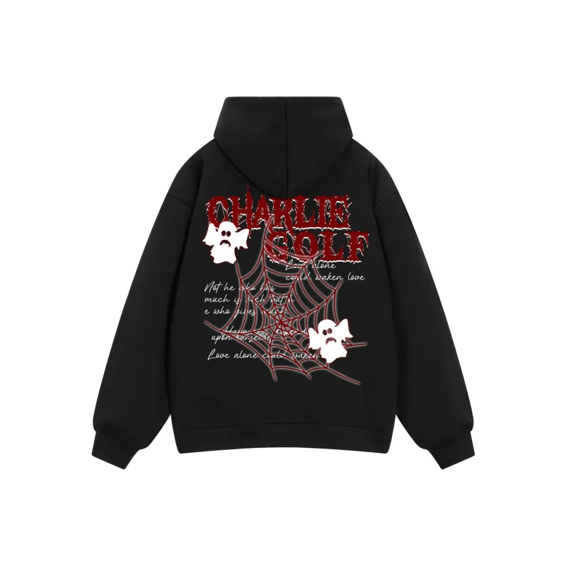 CHARLIE GOLF Sweatshirt Unisex White-3