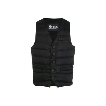 HERNO Padded Button Up Gilet