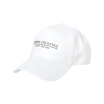 ARMANI EXCHANGEAE Cotton Baseball Caps Men's White