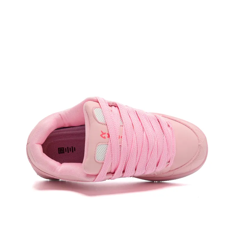 Circle Small Coverage Abrasion Resistant Lightweight Low Top Skateboard Shoes Unisex-16
