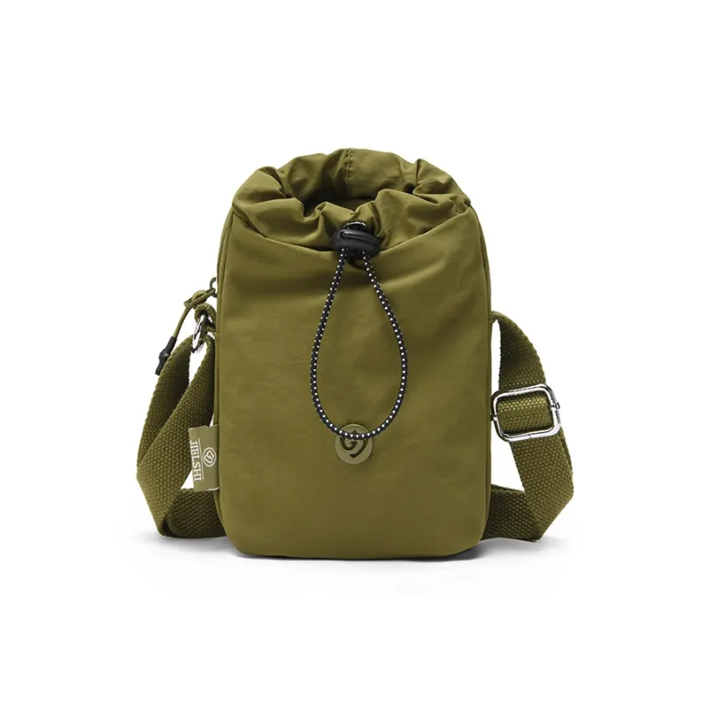 Gerlanx Nylon Fabric Water Bottle Bag, Shoulder Bag Small Size Unisex Multicolor-20