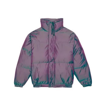Fear Of God Essentials Puffer Jacket Iridescent/Multi Puffer Jacket Unisex Dazzling Color