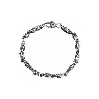 PUENTE S925 Silver Bracelets Men's