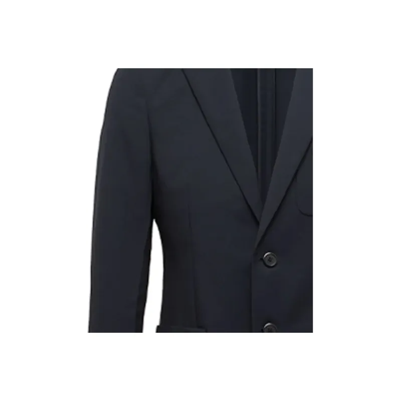 PRADA Single Breasted Logo Patch Blazer-5