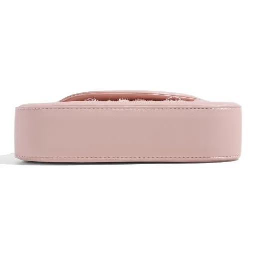 CLEVER& KETCH PU Shoulder Bag Regular Women's Pink-3