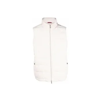 Brunello Cucinelli Corduroy Sleeveless Puffer Vest