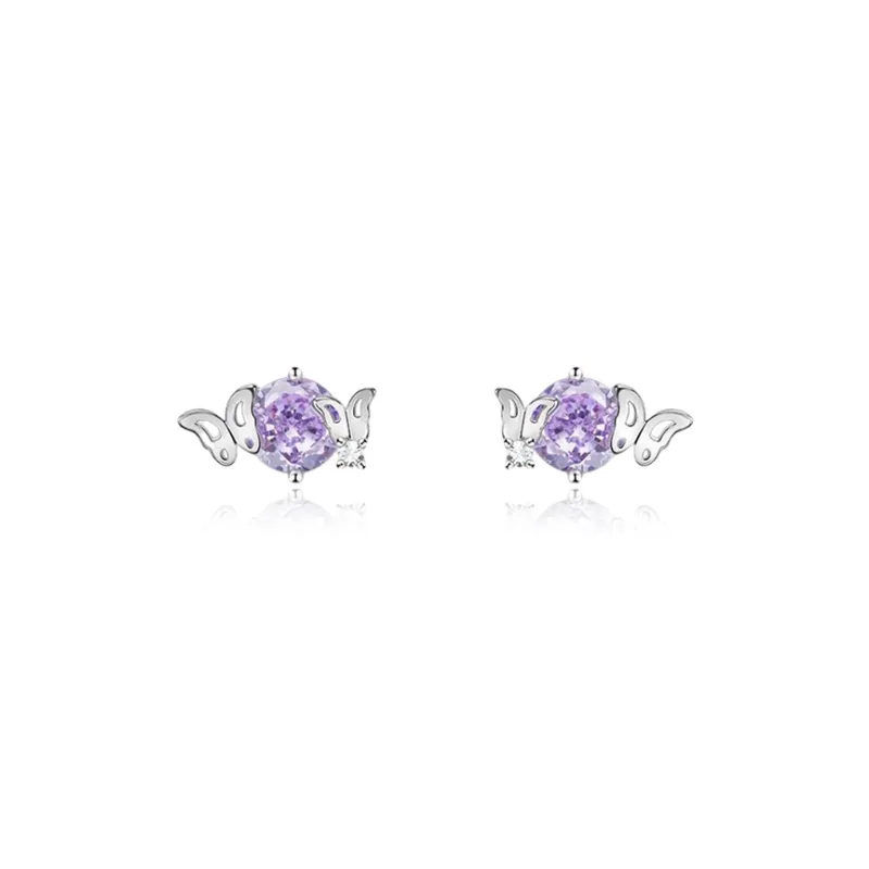 SHEEHHYY Alloy Stud Earrings Unisex-5