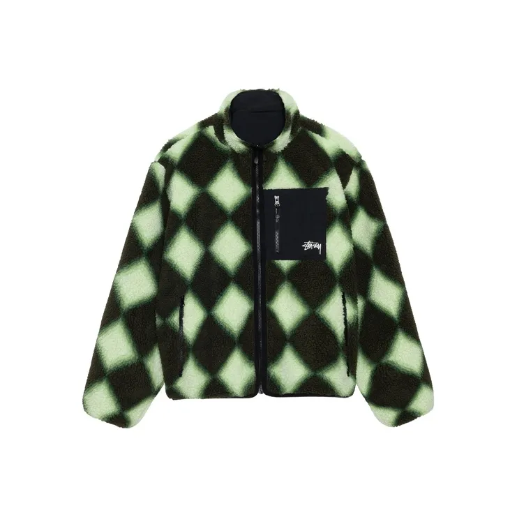 Stussy Sherpa Reversible Jacket-5