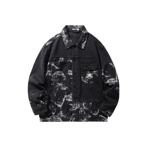 PAUL FRANK Denim Jacket Men's Black