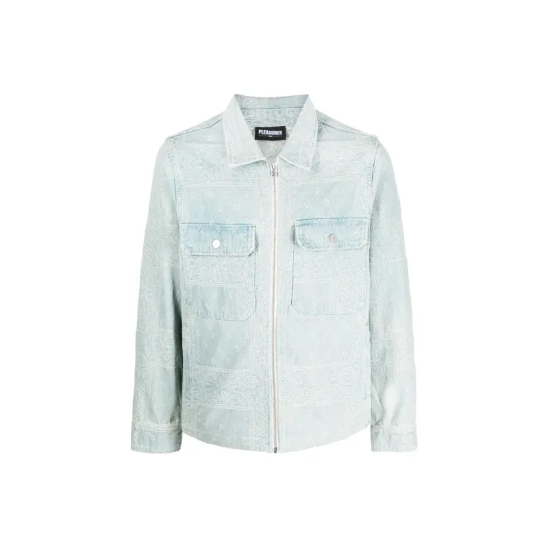 PLEASURES Merit Denim Work Jacket-0