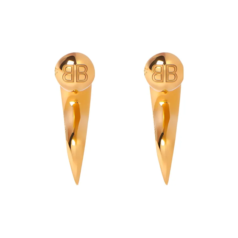 Balenciaga Earrings Women's Gold-1
