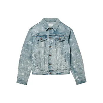 CELINE Denim Jackets Men Blue