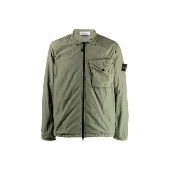 STONE ISLAND Jackets Men Sage Green