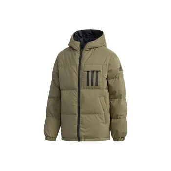 Adidas Down Jacket Men's Khaki Brown