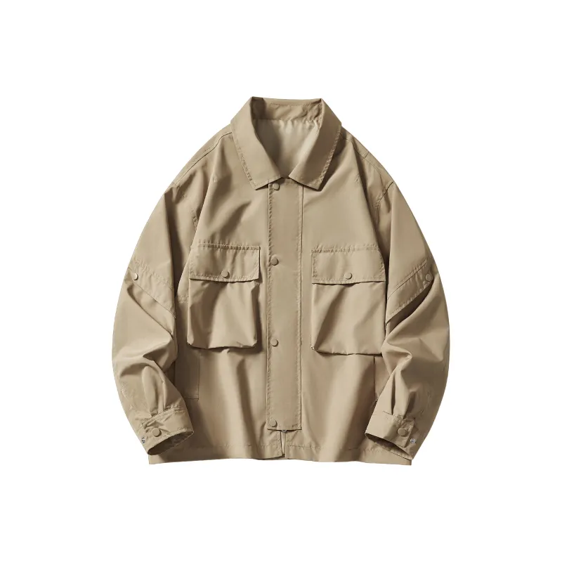 HIKZ Jackets Coats Unisex Khaki-0