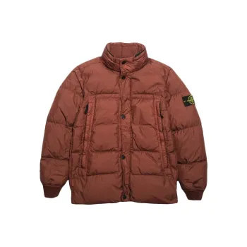 STONE ISLAND Down Jackets Men Russet