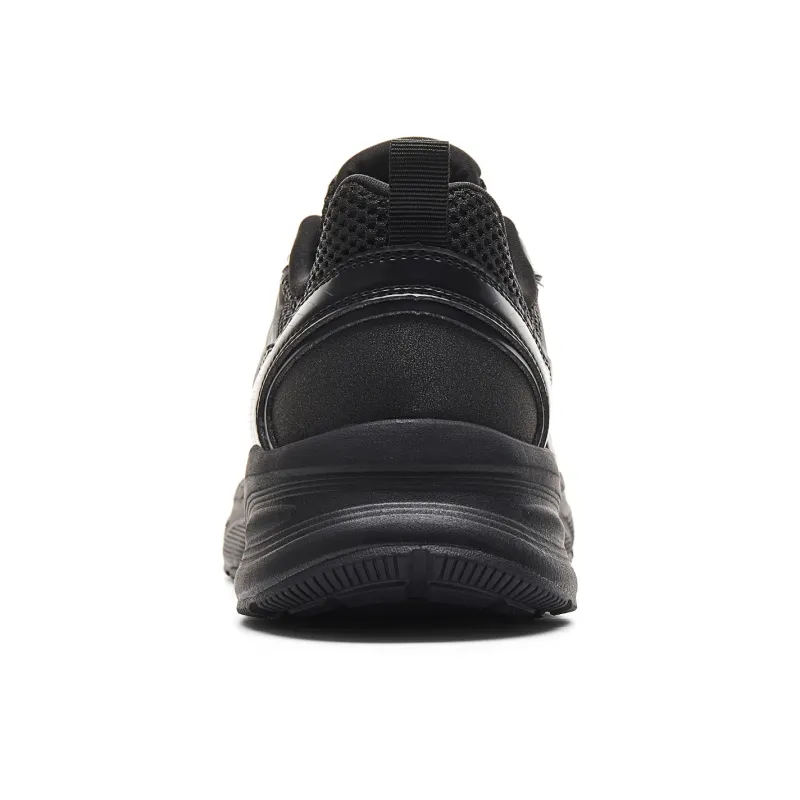 PEAK Cushioning, Slip Resistant, Abrasion Resistant, Rebound Low Top Casual Running Shoes Men's Black Paloma Gray-4