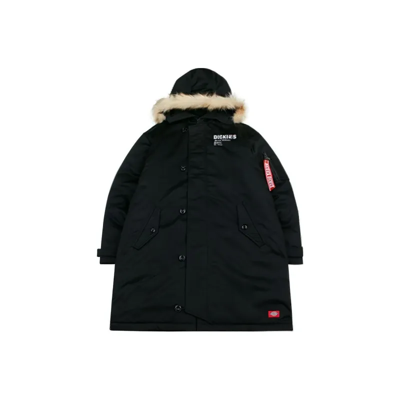 Dickies Puffer Jackets Men Black-0