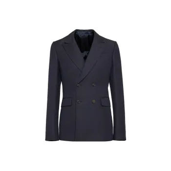 Alexander McQueen Double Breasted Tailored Blazer