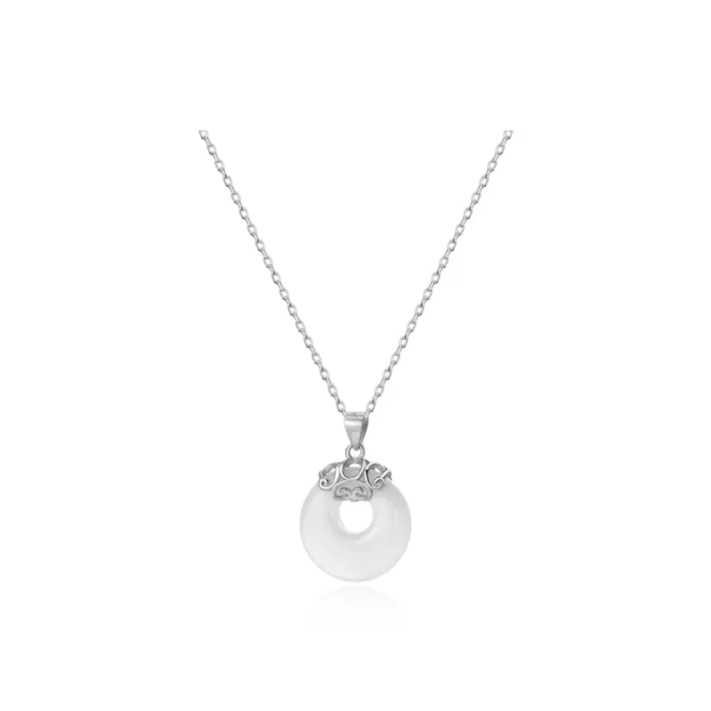 LUCA S925 Silver Necklaces Unisex-6