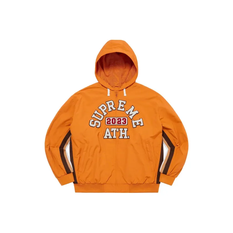Supreme Appliqué Hooded Track Jacket-0
