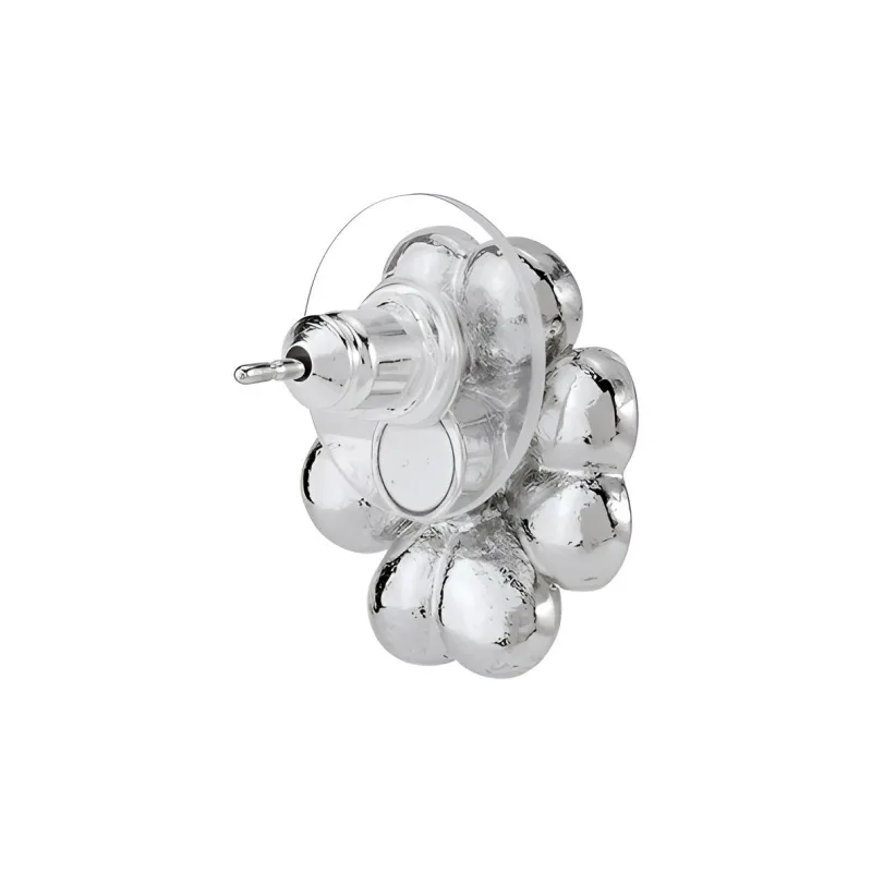 CHANEL 2023 Camellia Cc Rhinestone Earrings-2