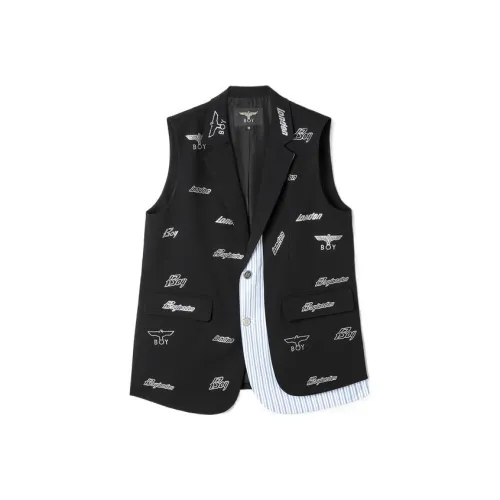 Boy London Vests Unisex Black