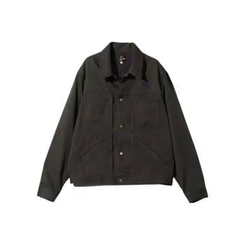 Needles SS24 Jacket Unisex Dark Green